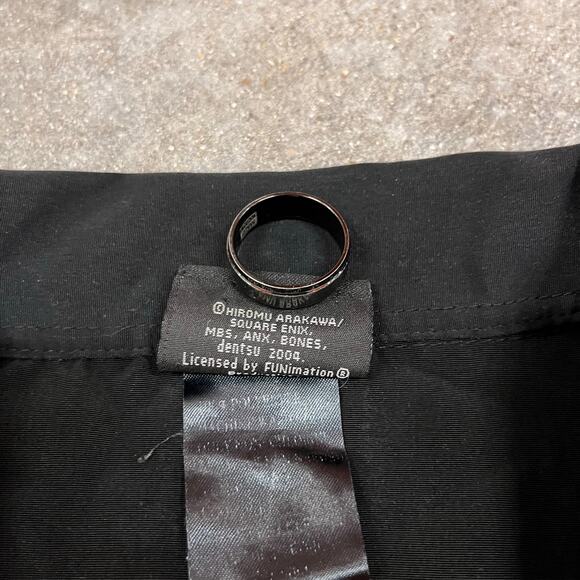 Vintage 2004 Full Metal Alchemist AOP Button Up Shirt Medium - Picture 6 of 7